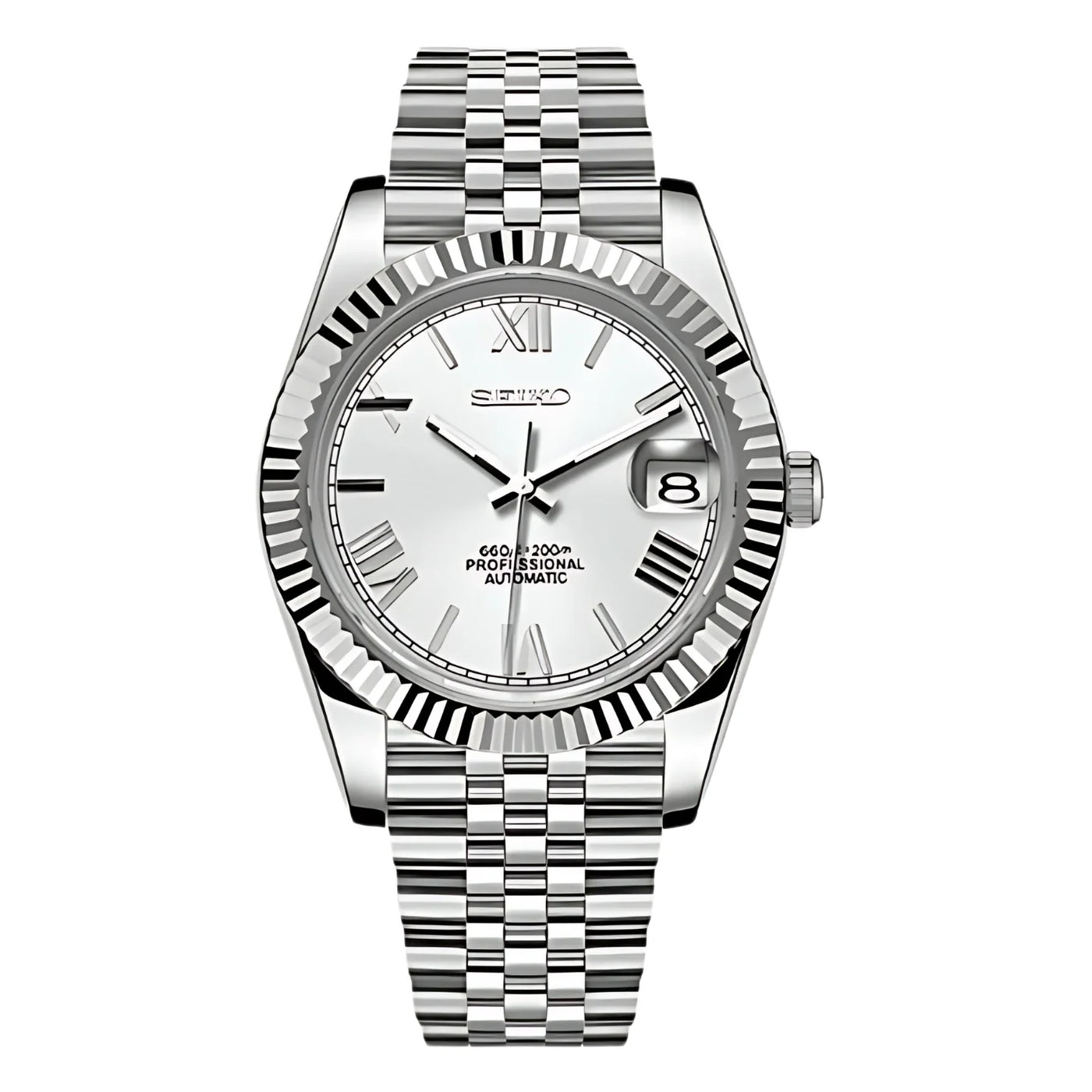 SEIKOJUST WHITE ROMAN