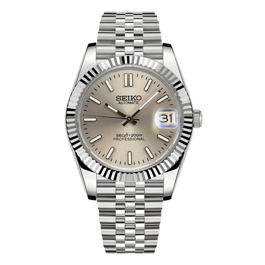 Seiko Mod Datejust CHAMPAGNE