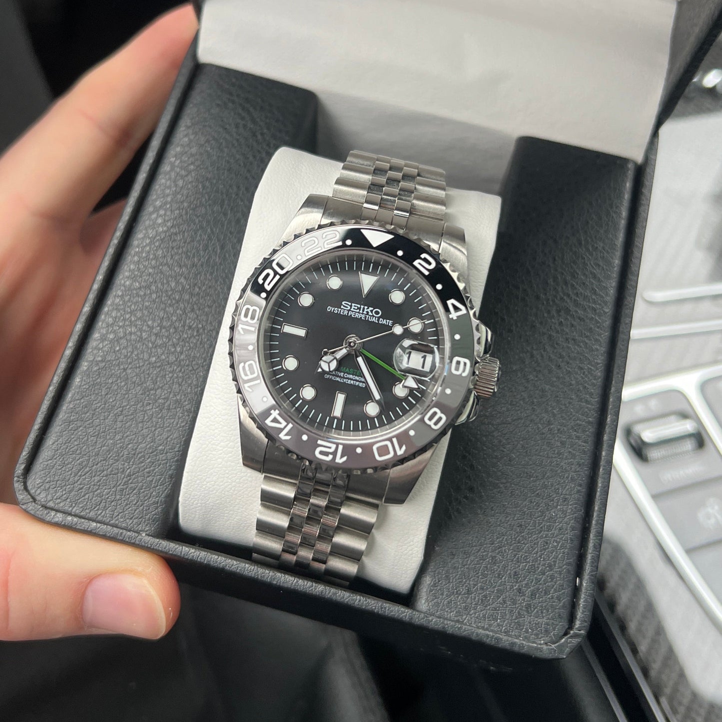 Seiko Mod GMT BRUCE WAYNE