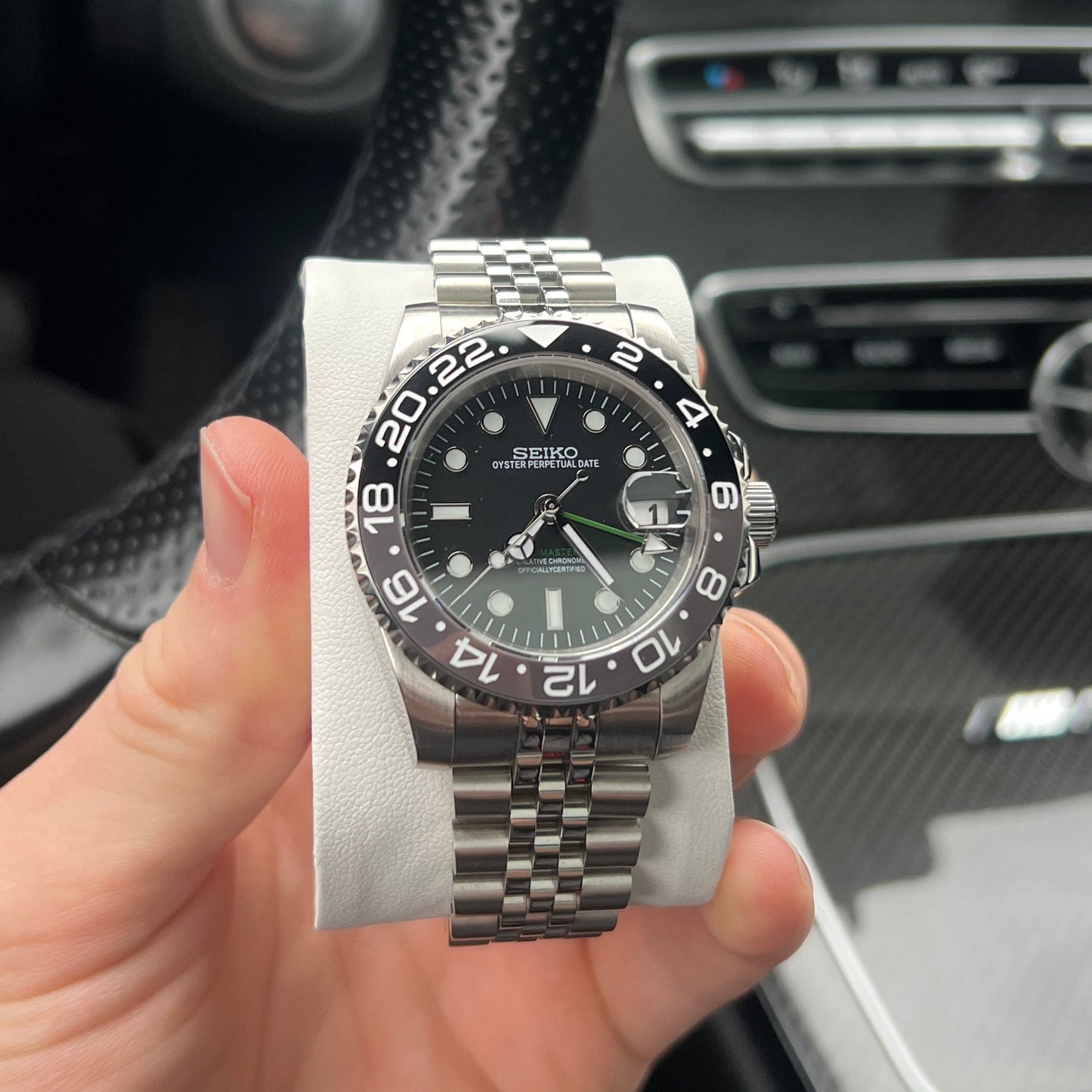 Seiko Mod GMT BRUCE WAYNE