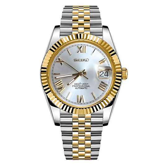 Seiko Datejust Mod TWO TONE GOLD